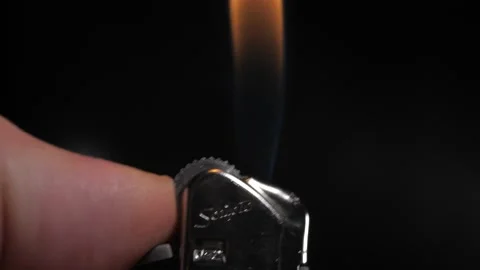 Flicking A Lighter 库存影片 237288161