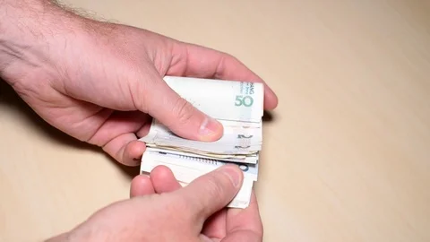 Flicking through Chinese currency Stock Footage 78226471
