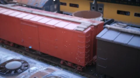 Flies Buzzing Loopable with trains in background HD 60p- Stock Footage 87804988