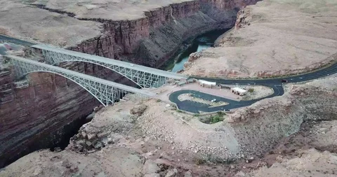 Flies Over Grand Canyon Stock Footage 123452000