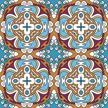 Fliese seamless tiled pattern Copyright: xZoonar.com/angetax 8512816  Foto stock