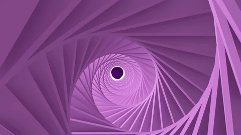 Flight in 3d purple polygonal background abstract digital tunnel motion. Stock Footage 114963204