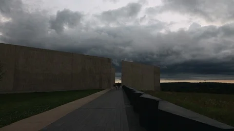 Flight 93 National Memorial Site Stock Footage