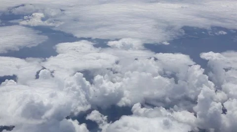 Flight Above Clouds Stock Footage 52645972