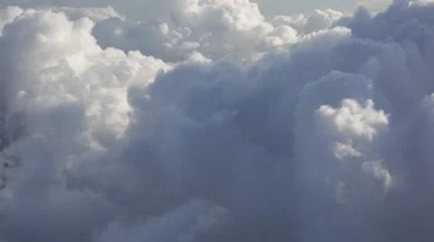 Flight above clouds Vidéo 52909345