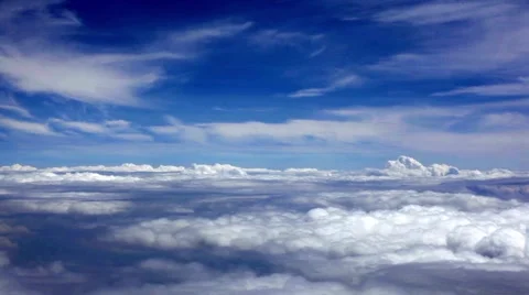 Flight above clouds Vidéo 52922396