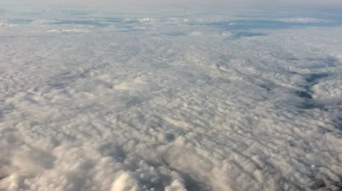 Flight Above The Clouds Stock Footage 54108695