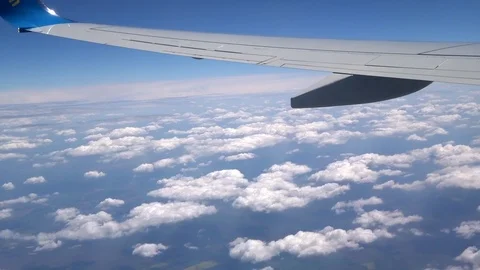 Flight above the clouds Stock Footage 102672534