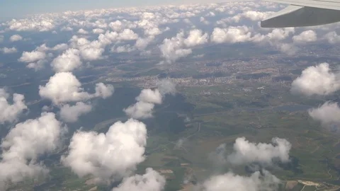 Flight above the clouds Stock Footage 102790171