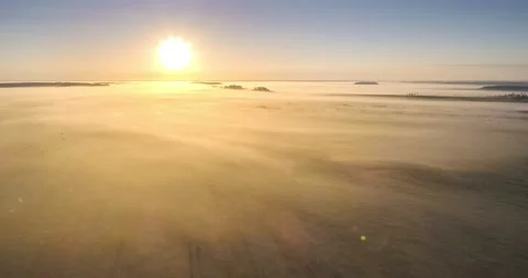 Flight above the clouds Video stock 132659970