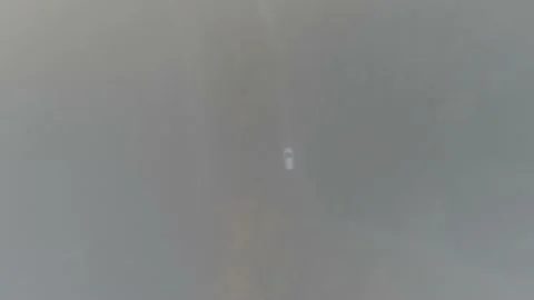 Flight above the clouds Stock Footage 232367017