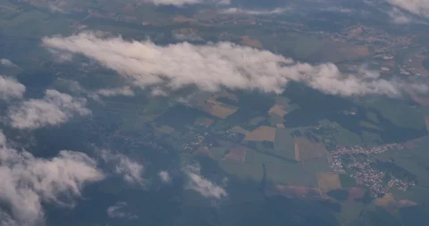 Flight above countryside Video stock 115517004