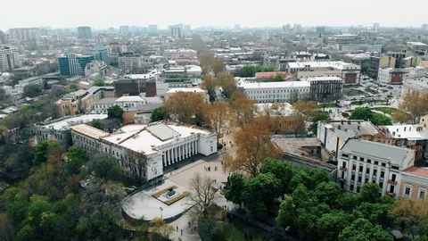Flight Above Odessa 库存影片 107282889