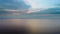 The flight above the river. quadrocopter shot, time lapse 4k or 4k+ Resolution