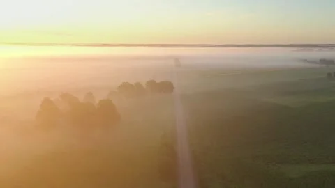 Flight Above Road Stock Footage 253639457