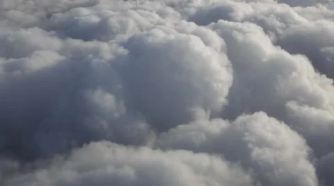 Flight above sky Stock Footage 52636952