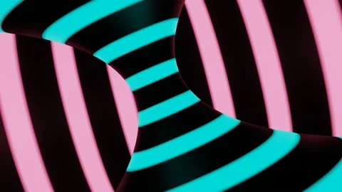 The flight of an abstract magic funnel. Stock Footage 165531083