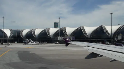 Flight aerial passenger perspective Stock Footage 23028820