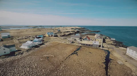 Flight along the coast Stock Footage 53347707
