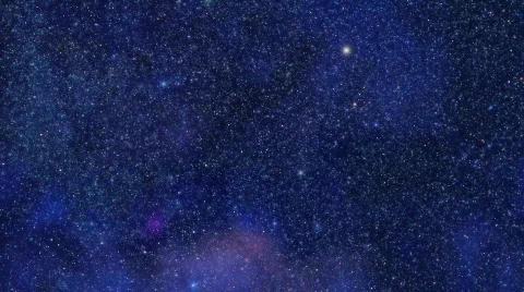 Flight along Milky Way 2 - timelapse, HD Stock Footage