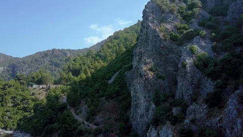 Flight along the mount, Turkey Video stock 93140359
