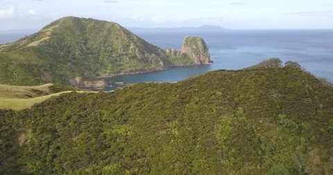 Flight Along Ridge Stock Footage 127878505
