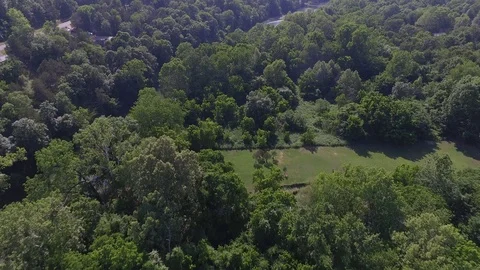 Flight along river with floaters #6 Video stock 94553119
