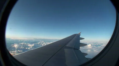 Flight Alps 動画素材 594728