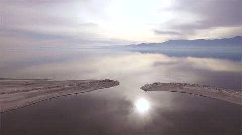 Flight Around The Bay Stock Footage 58263049