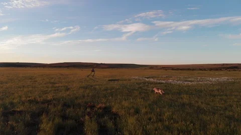 Flight for the ATV Stockbeeldmateriaal 99965959