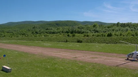 Flight with autogear plane 스톡 동영상 94724978