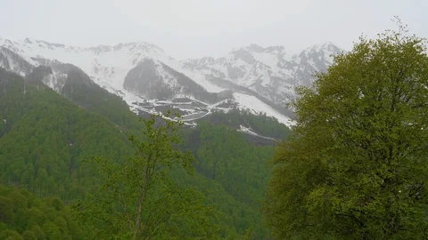 Flight to beautiful nature Stock Footage 107988764
