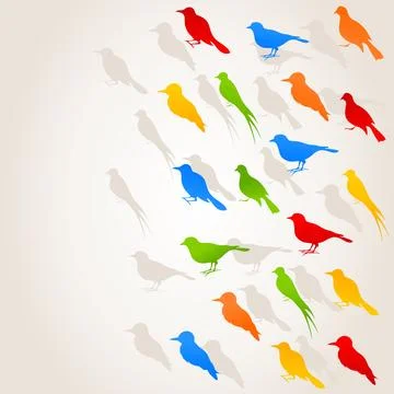 Flight of birds4 스톡 사진