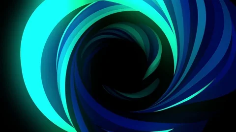 Flight Into Blue Candy Swirls Video stock 72220184