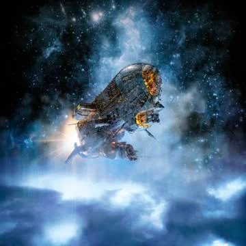 Flight of the buccaneer Stockillustratie