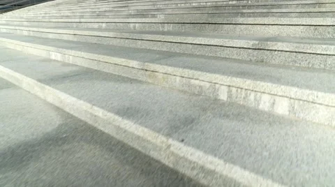 Flight of a Camera Up Over Ladder Steps Stock Footage 65187076