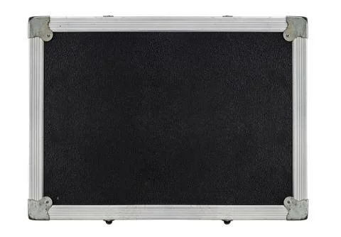 Flight case against a white background Stock Photos
