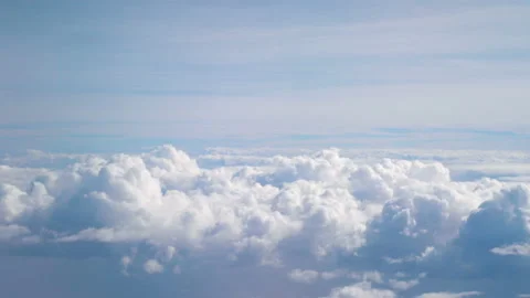 Flight in the clouds in 4K Video stock 88341953