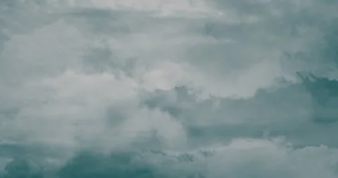 Flight in the clouds during the day Stock Footage 200963823