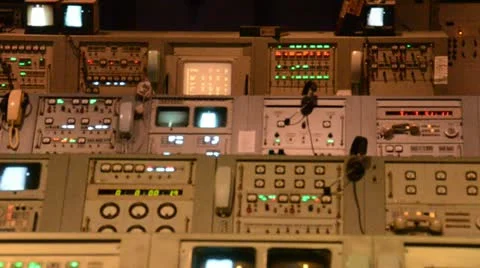 Flight control panel Stock Footage 10898920