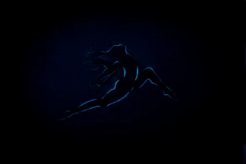 Flight to dance Stock Illustration