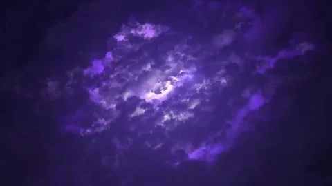 Flight From Dark To Light Through The Fantasy Cloudy Sky 스톡 동영상 83488545