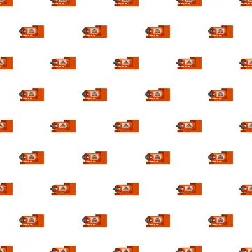 Flight data recorder black box seamless pattern 스톡 일러스트
