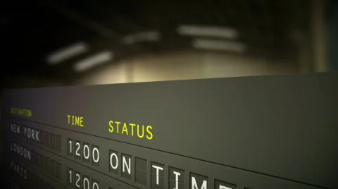 Flight Departures, HD Stock Footage 112058