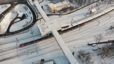 Flight on a drone Stock Footage 87843502