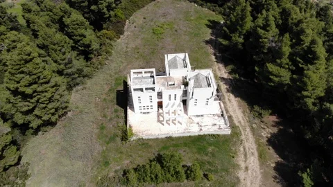 Flight on a drone in Greece 動画素材 88743511