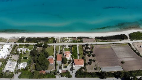 Flight on a drone in Greece 動画素材 88743569