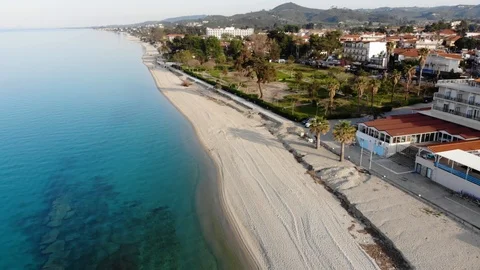 Flight on a drone in Greece 動画素材 88743845