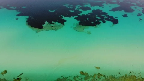 Flight on a drone in Greece Stock Footage 88744310