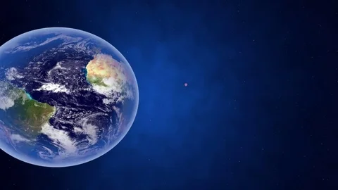 Flight from Earth to Mars Vídeos de archivo 84664105